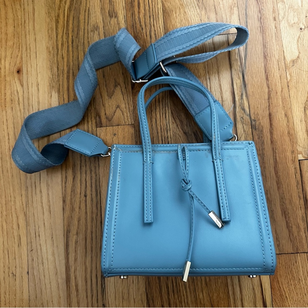 Zara Blue Crossbody Bag